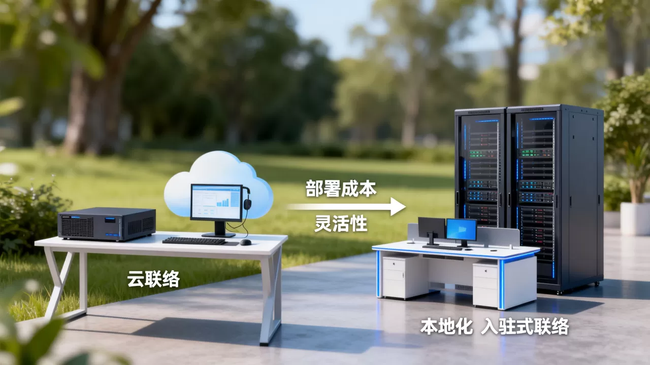 华为联络中心云联络与入驻式联络有何不同，哪个好？