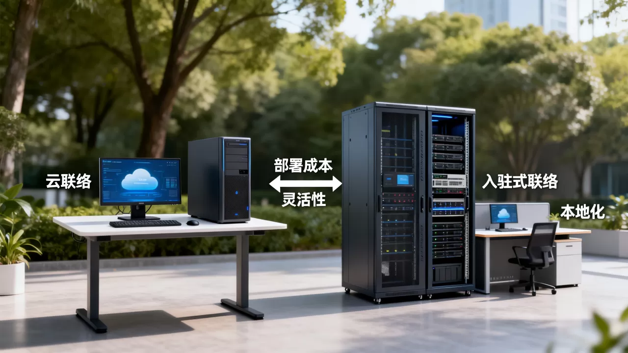 华为联络中心云联络与入驻式联络有何不同，哪个好？