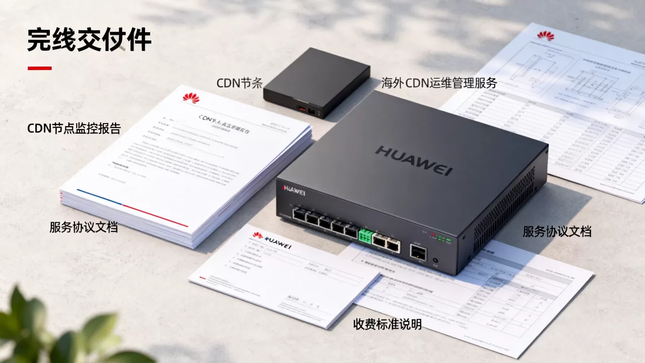 华为海外CDN运维管理服务最终交付件是什么？，怎么收费？