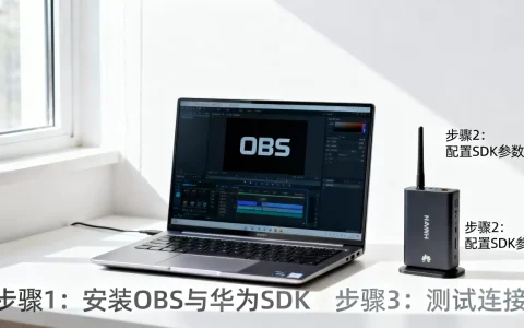 如何通过OBS接入华为SDK？，具体步骤是什么？