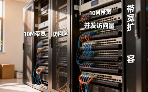 服务器10M带宽能支持多少人同时访问，带宽不够怎么办？