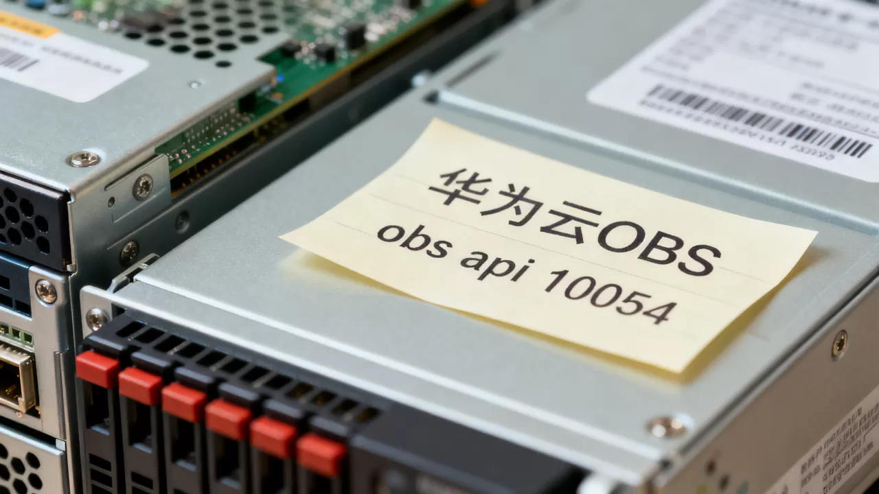 华为obs api 10054_华为云OBS