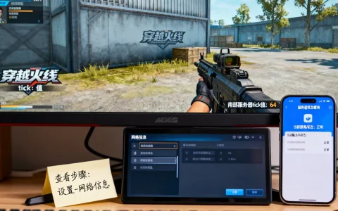 穿越火线南部服务器tick值现在多少，怎么查看？
