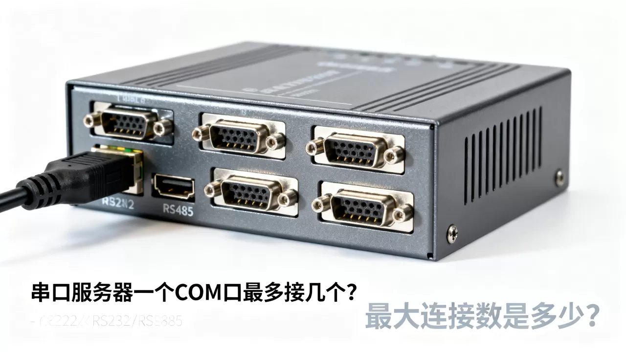 串口服务器一个COM口最多接几个？,最大连接数是多少？
