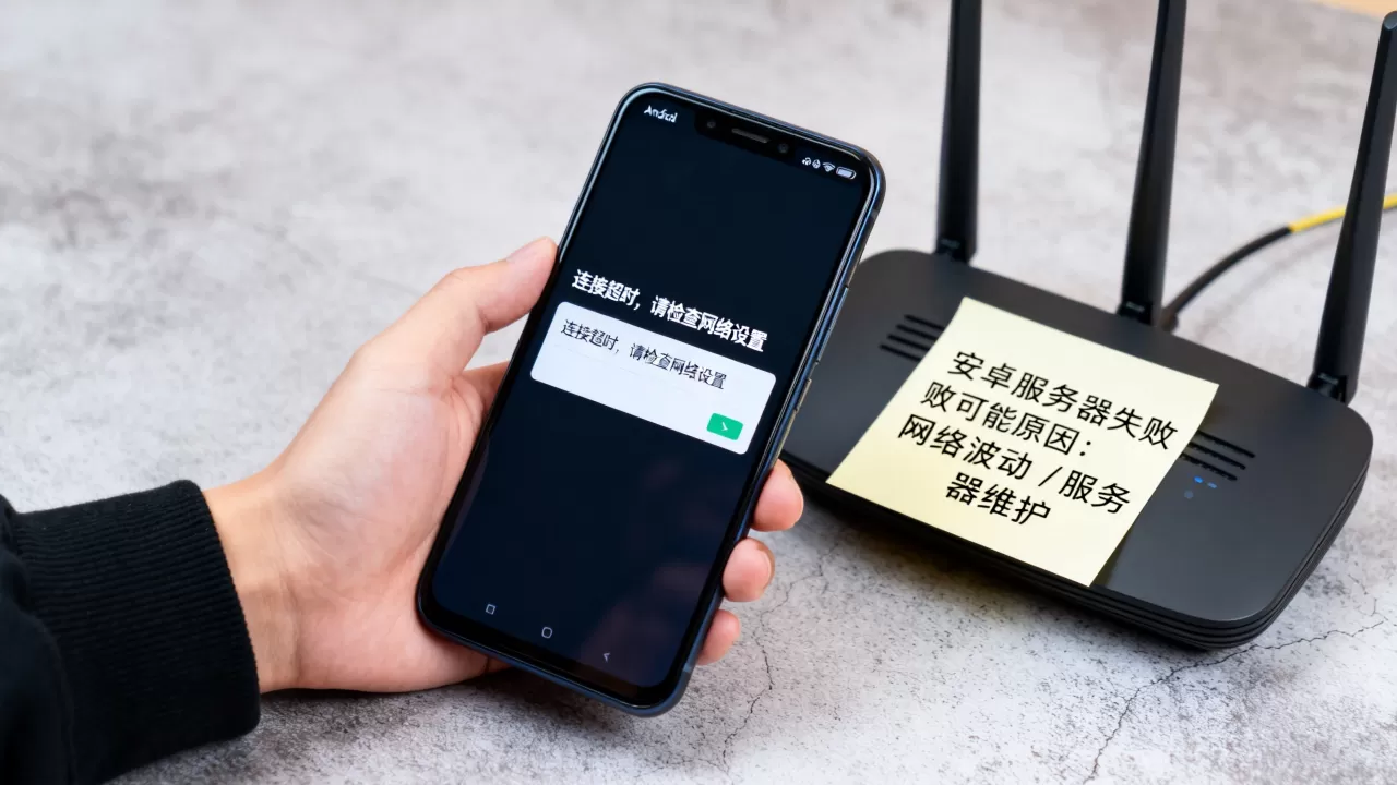 qq飞车手游安卓服务器失败是什么原因？，连接超时怎么办