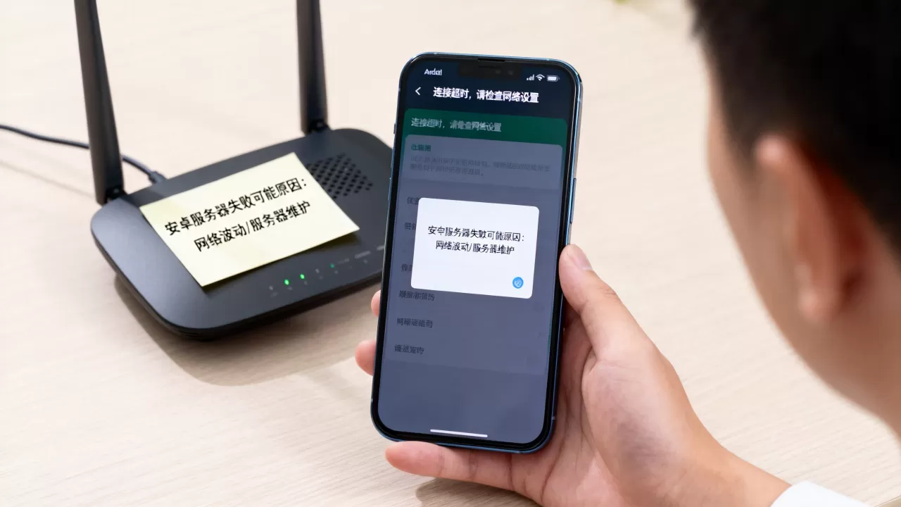 qq飞车手游安卓服务器失败是什么原因？，连接超时怎么办