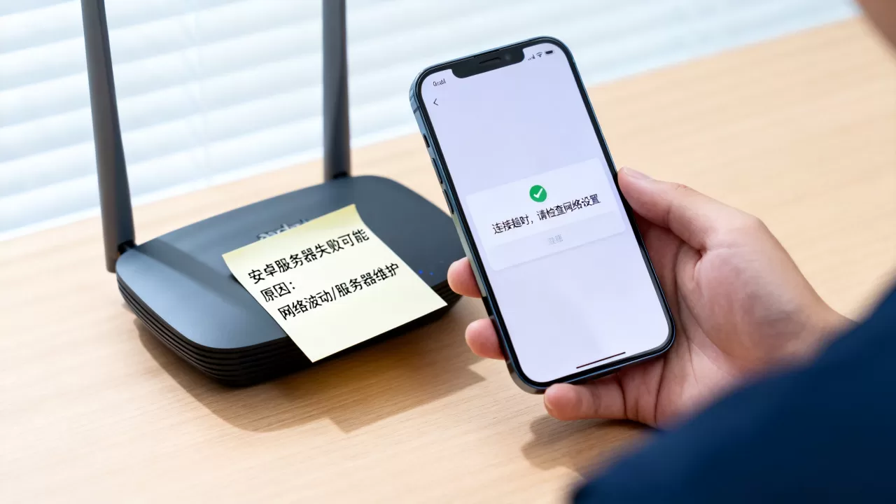 qq飞车手游安卓服务器失败是什么原因？，连接超时怎么办