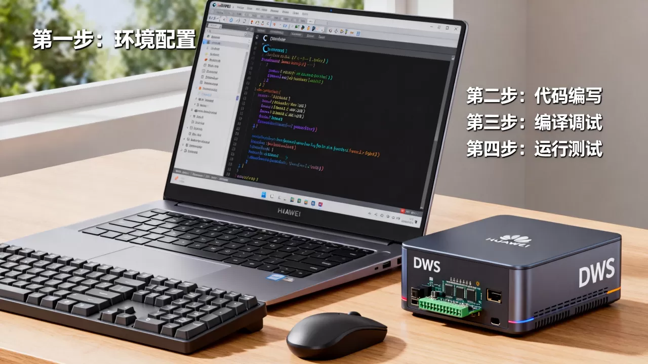 华为DWS如何使用C程序？，使用流程是什么？