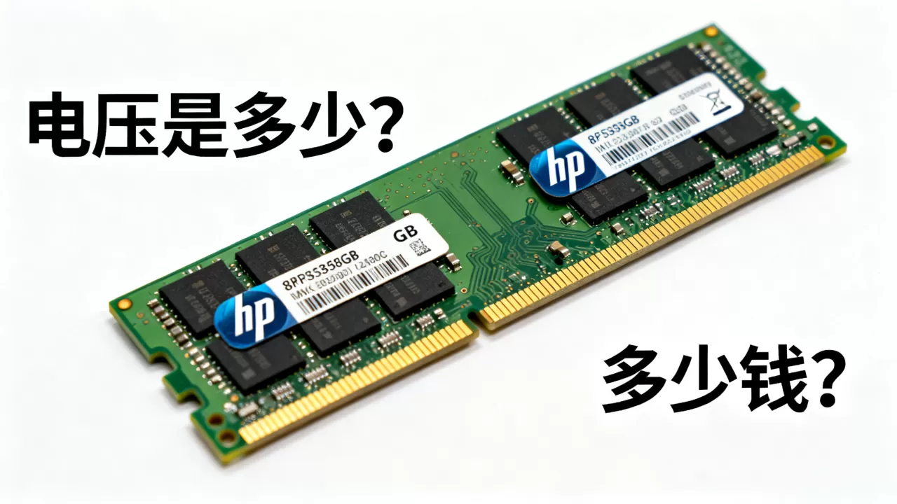 HP服务器8GB内存条电压是多少?,多少钱? HP服务器8GB内存条电压是多少?,多少钱?
