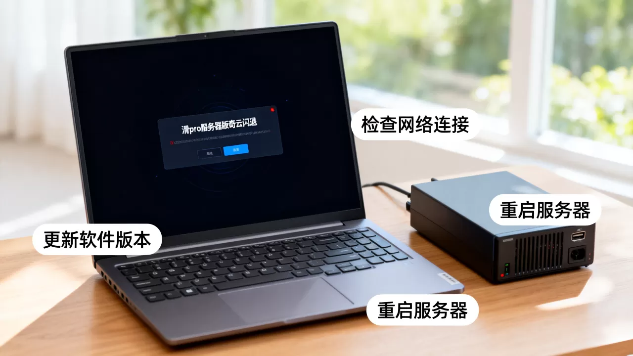 为什么澪pro服务器版奇云闪退，怎么解决