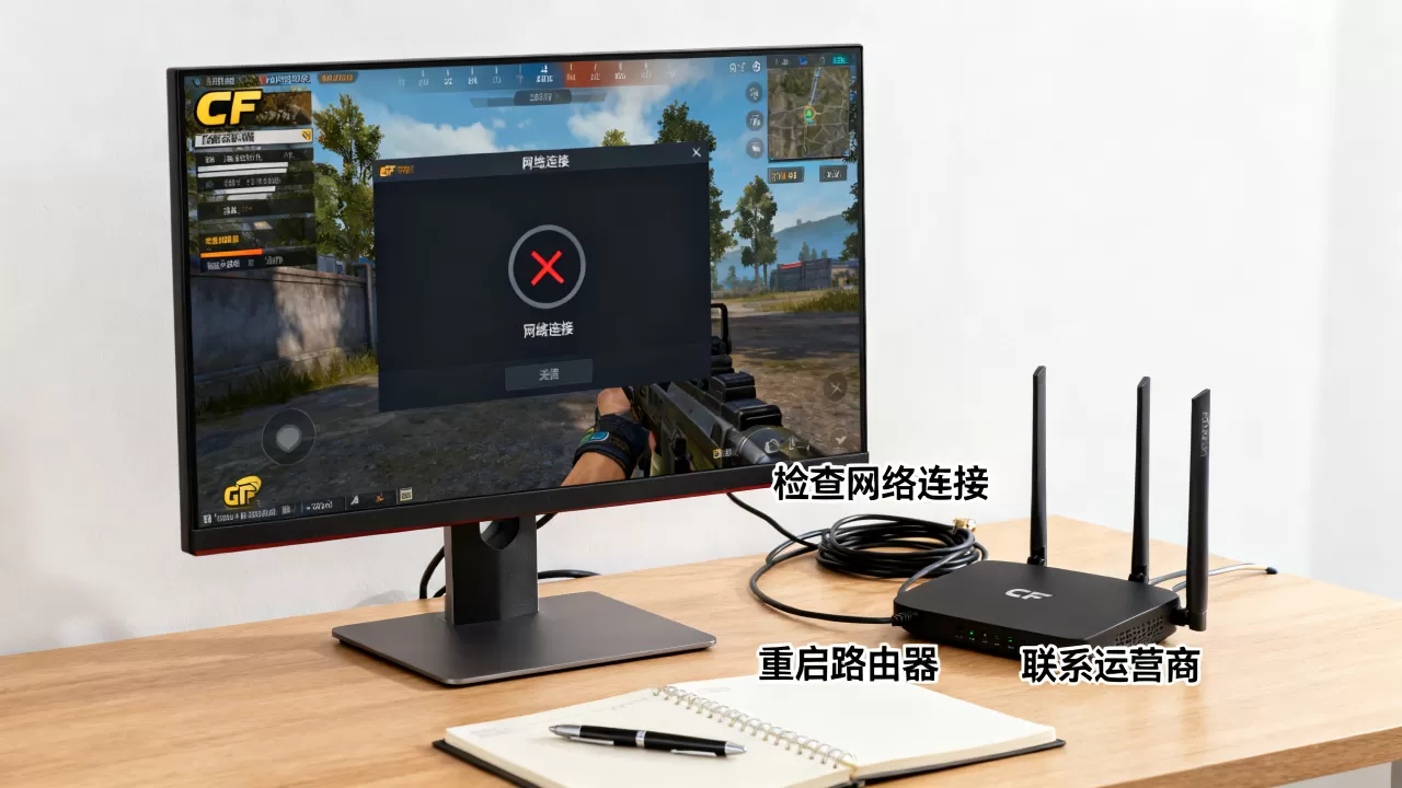 玩CF老是网络异常与服务器断开连接怎么办，是什么原因？