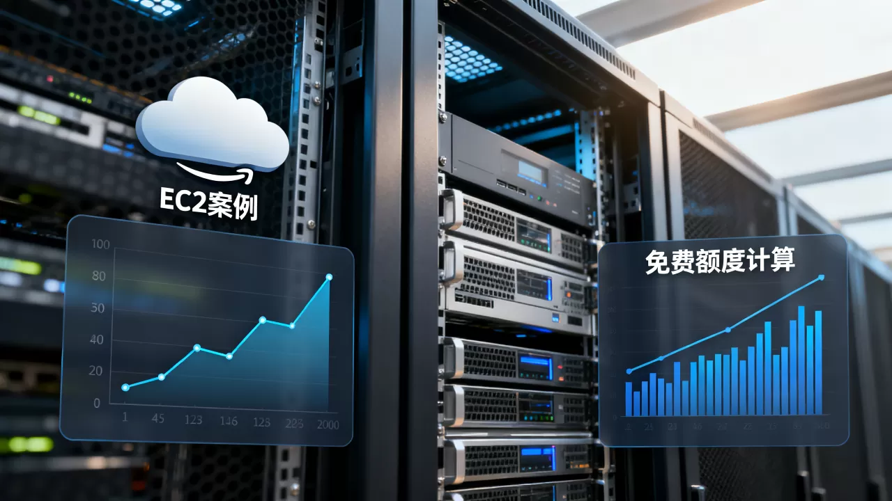 一个aws到底能开多少台ec2？,免费额度怎么算？