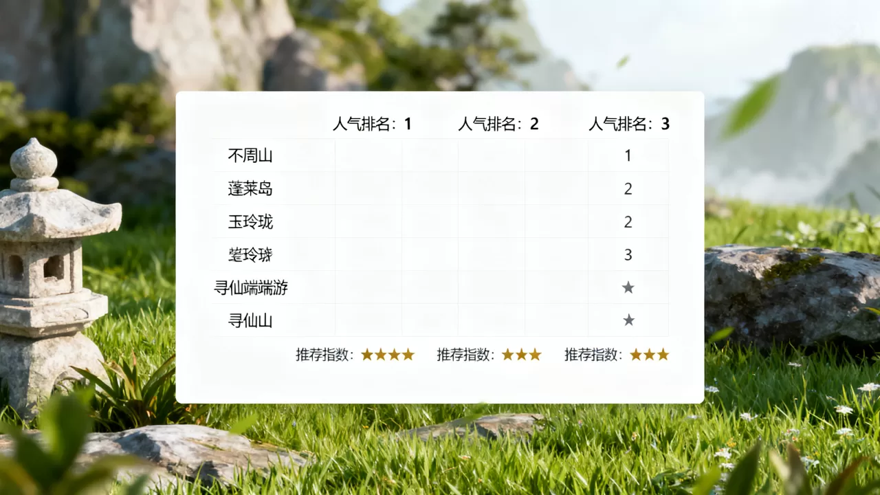 寻仙端游有哪些服务器，哪个区服人气最高？
