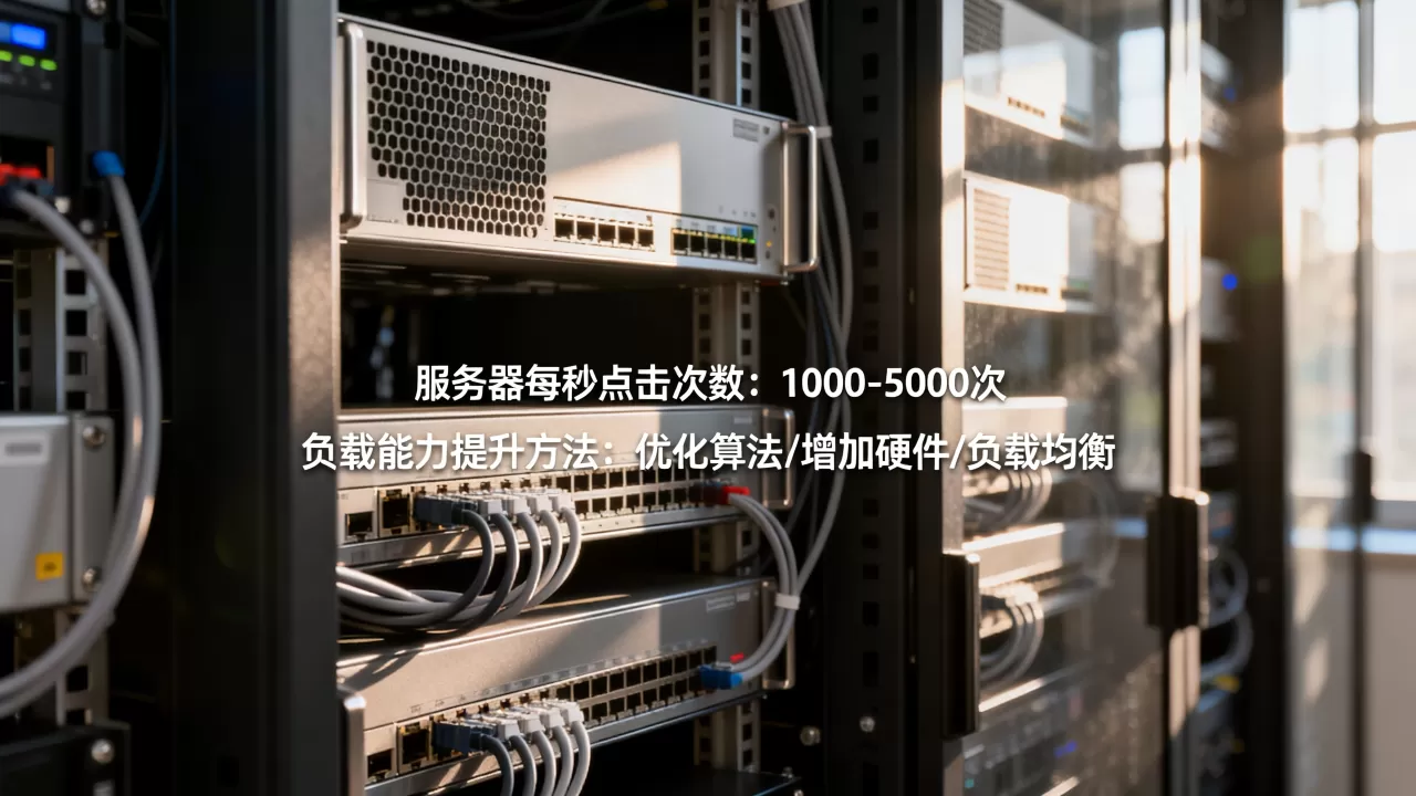 服务器一秒点击多少次才正常，服务器负载能力如何提升