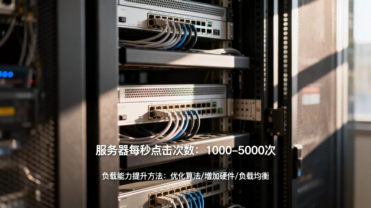 服务器一秒点击多少次才正常，服务器负载能力如何提升