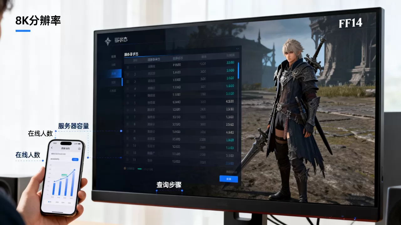 FF14一个服务器能容纳多少人,怎么查服务器人数? FF14一个服务器能容纳多少人,怎么查服务器人数?