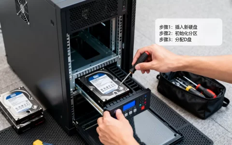 云服务器只有一个C盘怎么加D盘？，如何增加硬盘