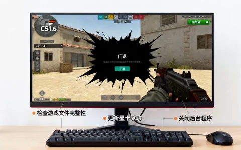 CS1.6一进服务器就闪退怎么回事，如何解决