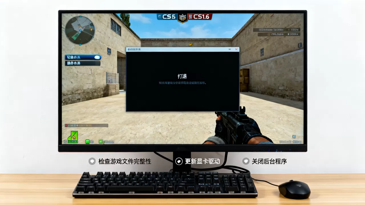 CS1.6一进服务器就闪退怎么回事,如何解决 CS1.6一进服务器就闪退怎么回事,如何解决
