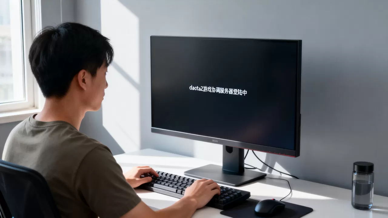 daota2游戏协调服务器登陆中怎么办