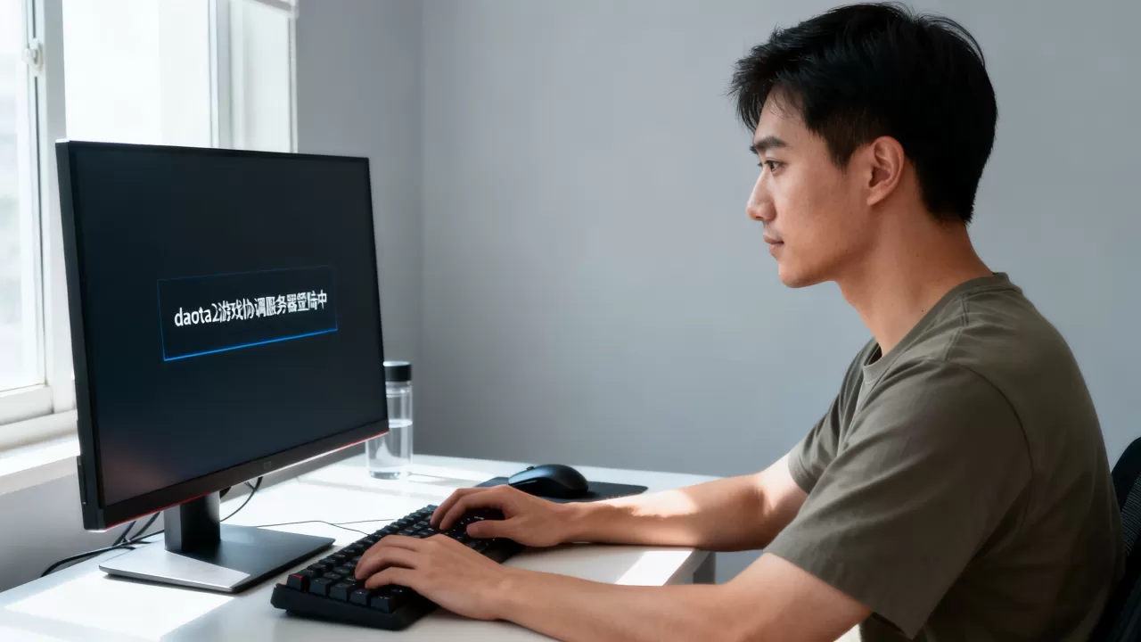 daota2游戏协调服务器登陆中怎么办