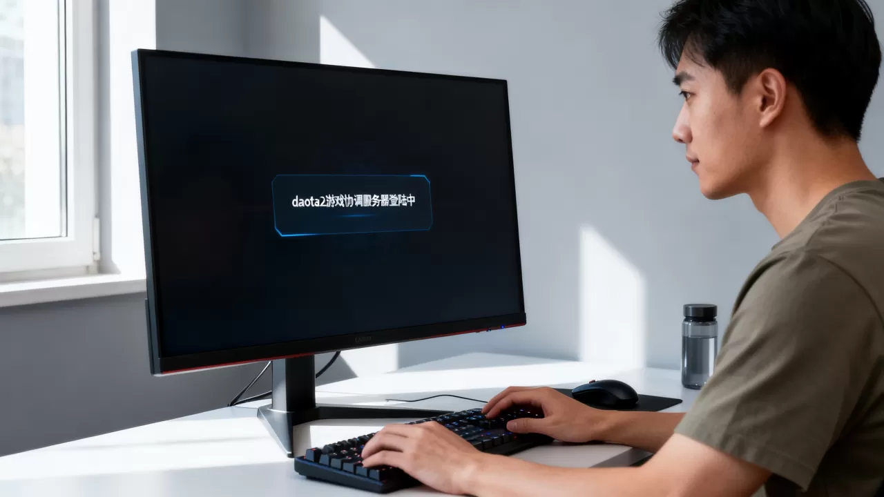 daota2游戏协调服务器登陆中怎么办