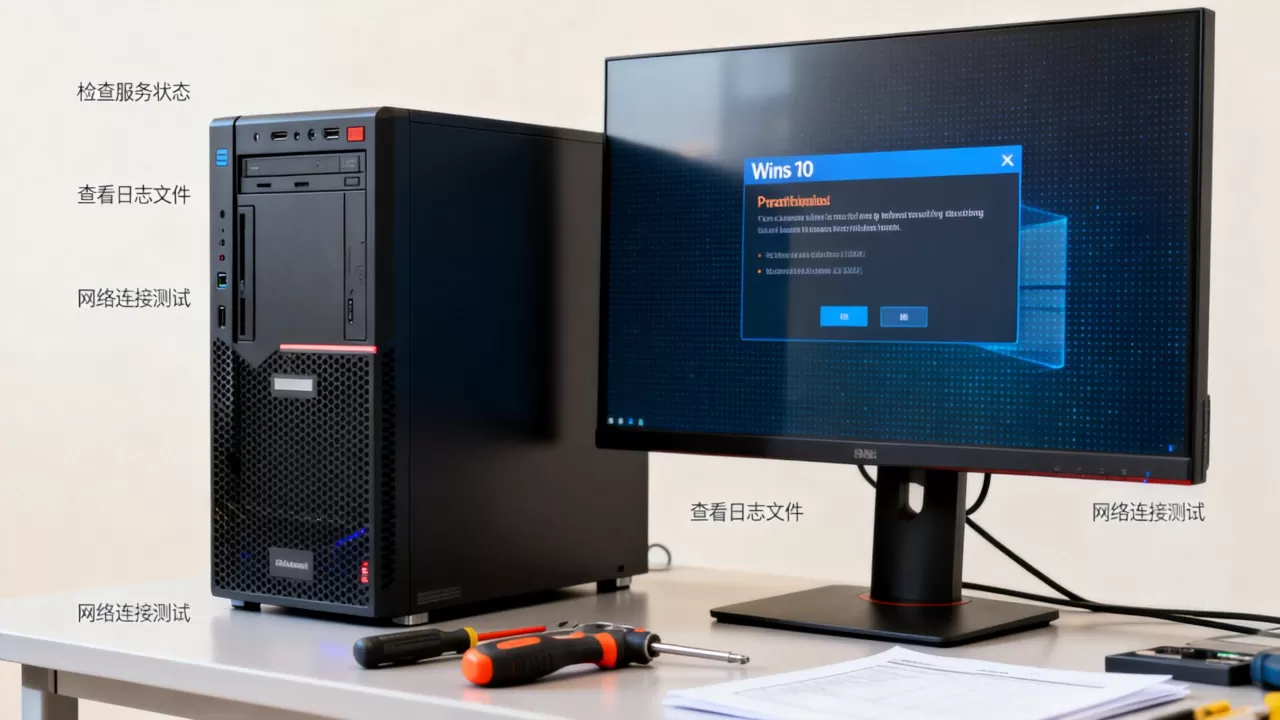 Win10数据库服务器失败怎么解决？，是什么原因？