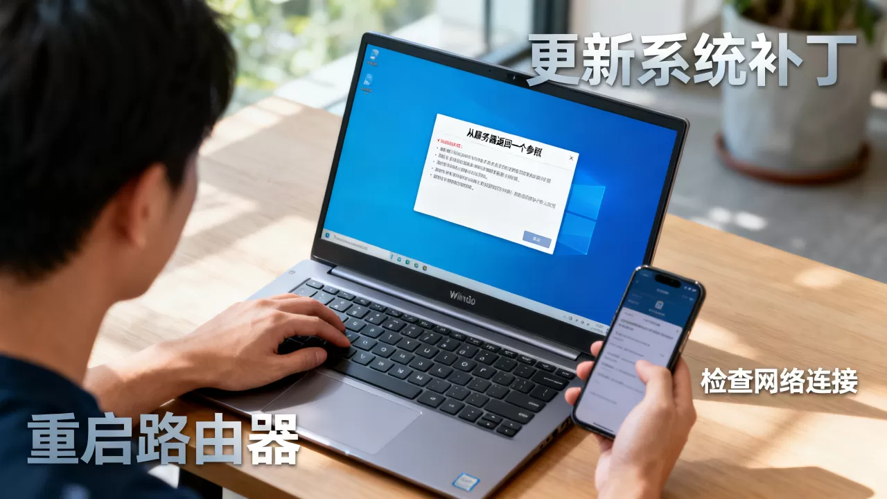 win10从服务器返回一个参照怎么处理？，win10怎么解决