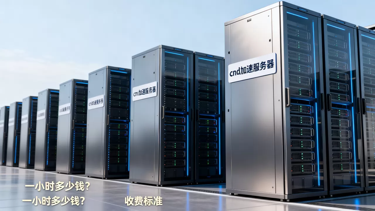cdn加速服务器一小时多少钱？收费标准高吗？