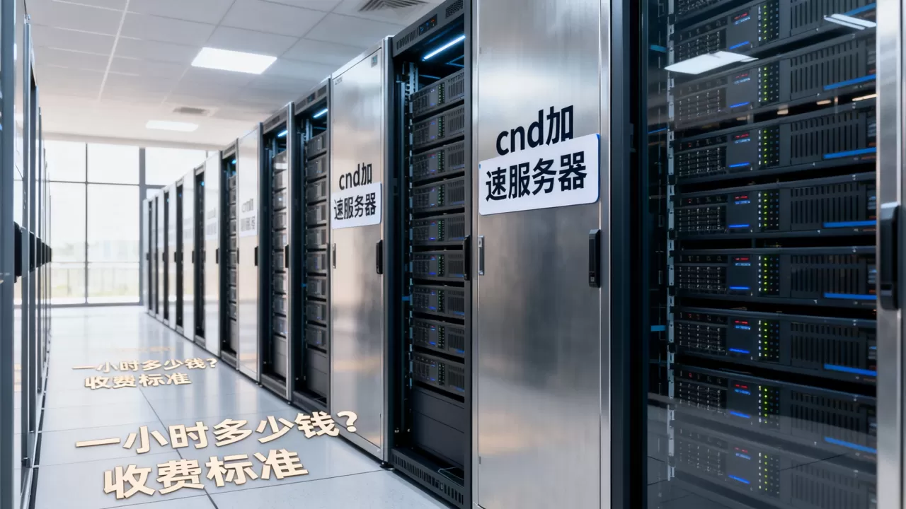 cdn加速服务器一小时多少钱？收费标准高吗？
