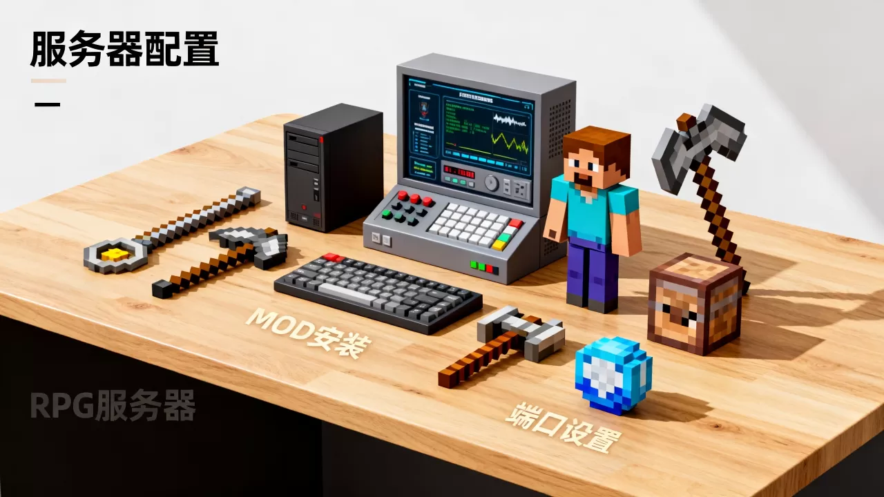 我的世界怎么开RPG服务器，需要什么条件？