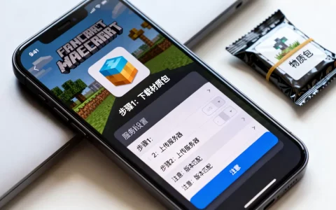 ios我的世界手机版怎么在服务器装材质包，需要注意什么？