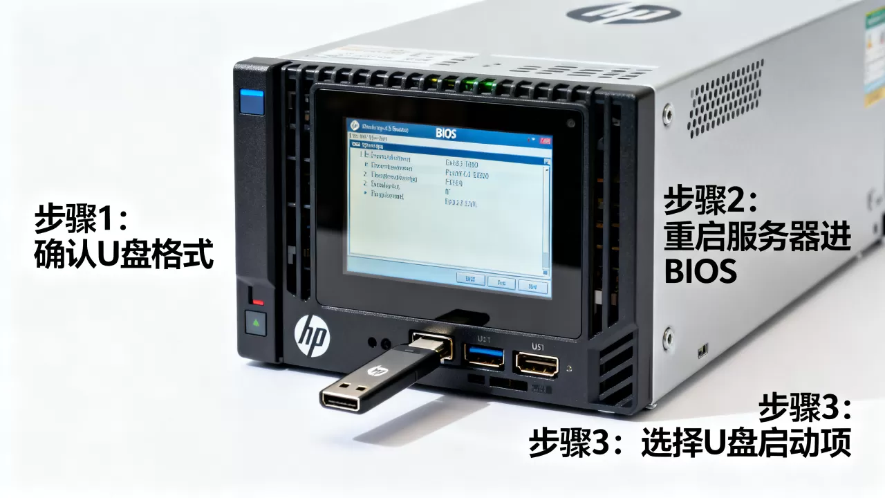 惠普服务器进bios设置u盘启动不了怎么办