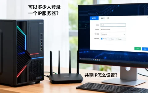 可以多少人登录一个IP服务器？，共享IP怎么设置？