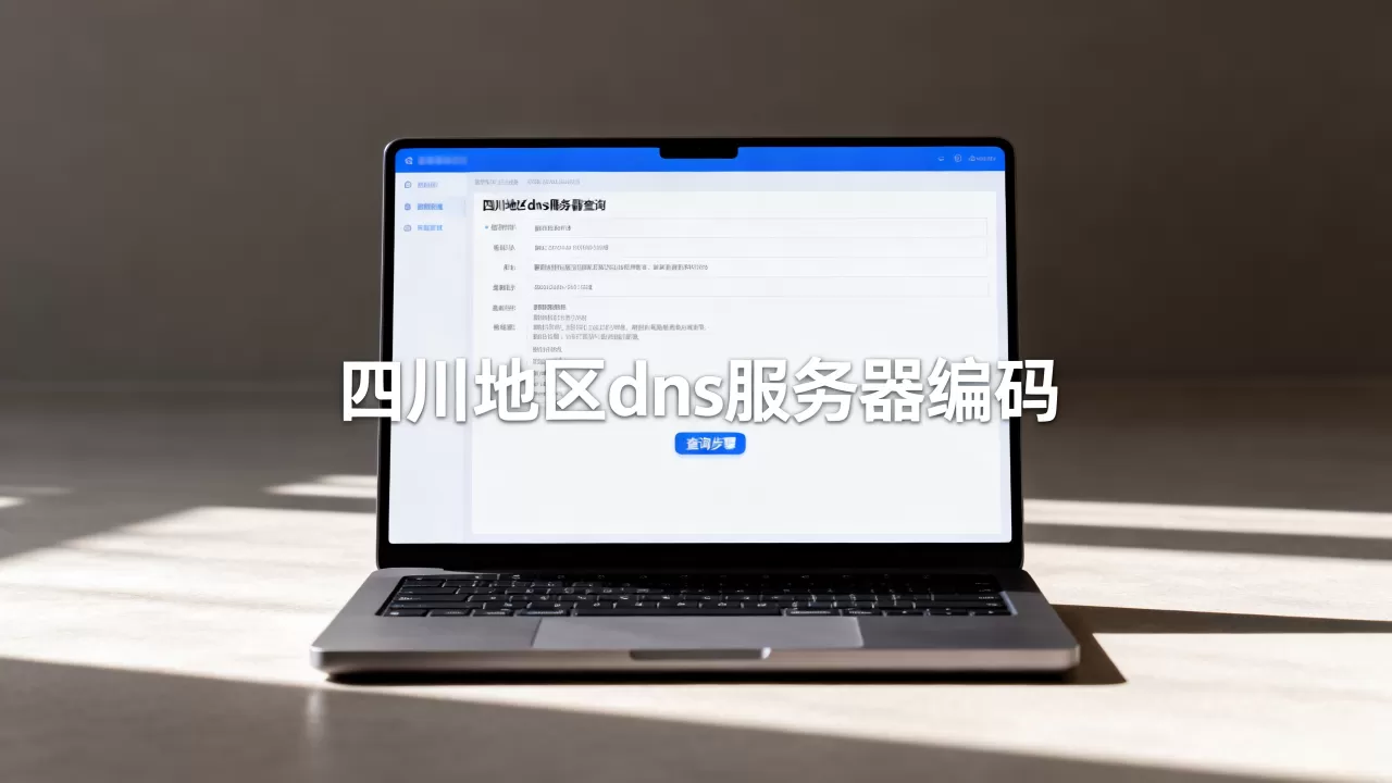 四川地区的dns服务器编码是多少，dns服务器编码怎么查