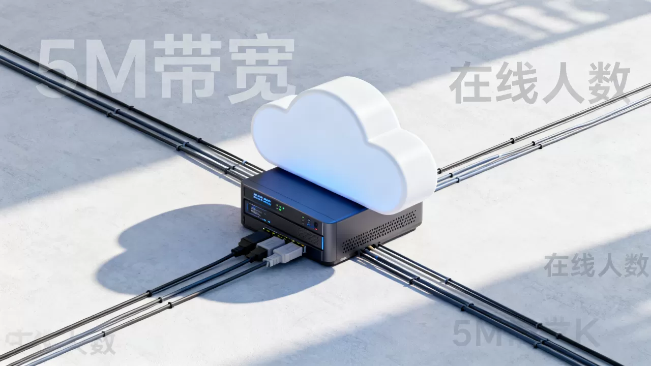 云服务器5M带宽能支持多少人在线？，够用吗