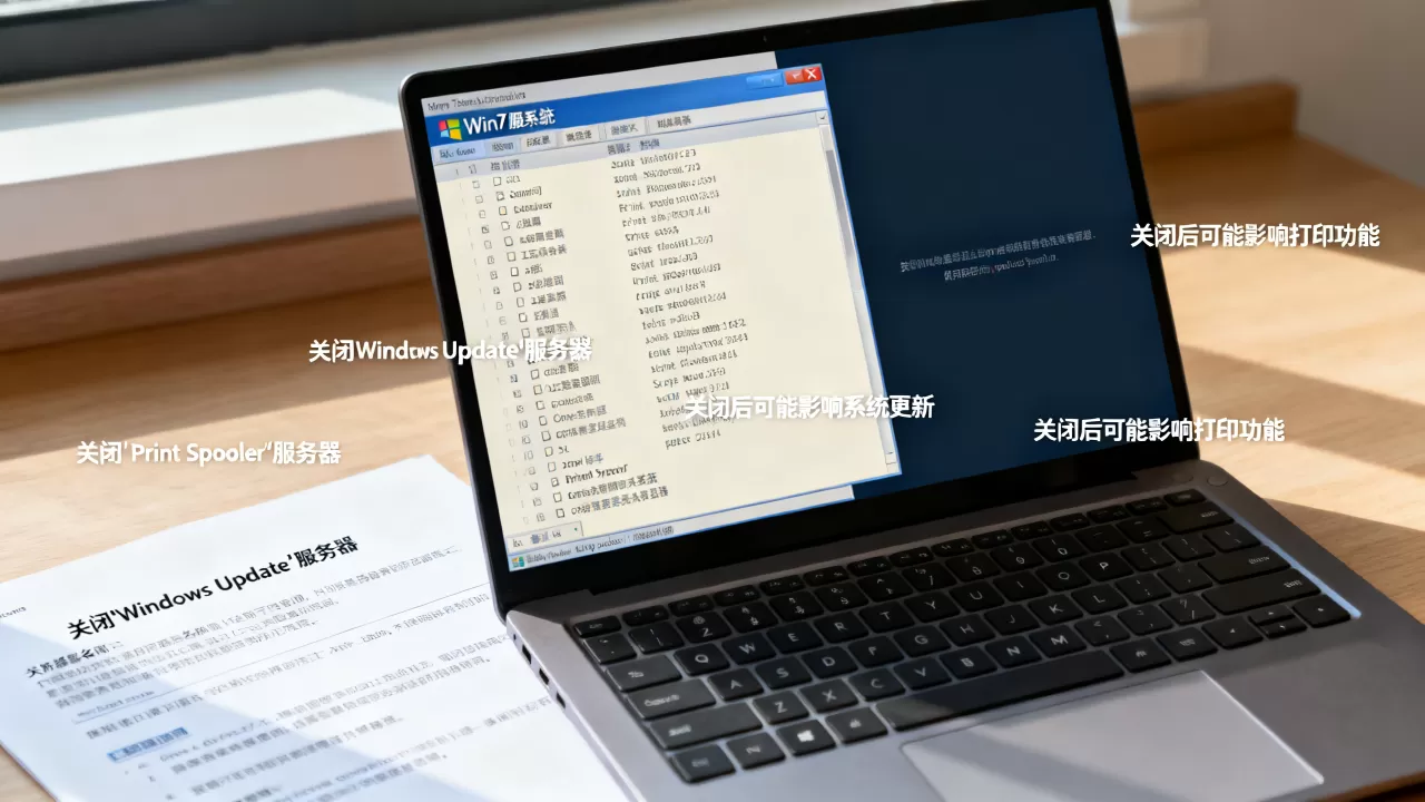 win7需要关闭哪些服务器？，关闭后有什么影响？