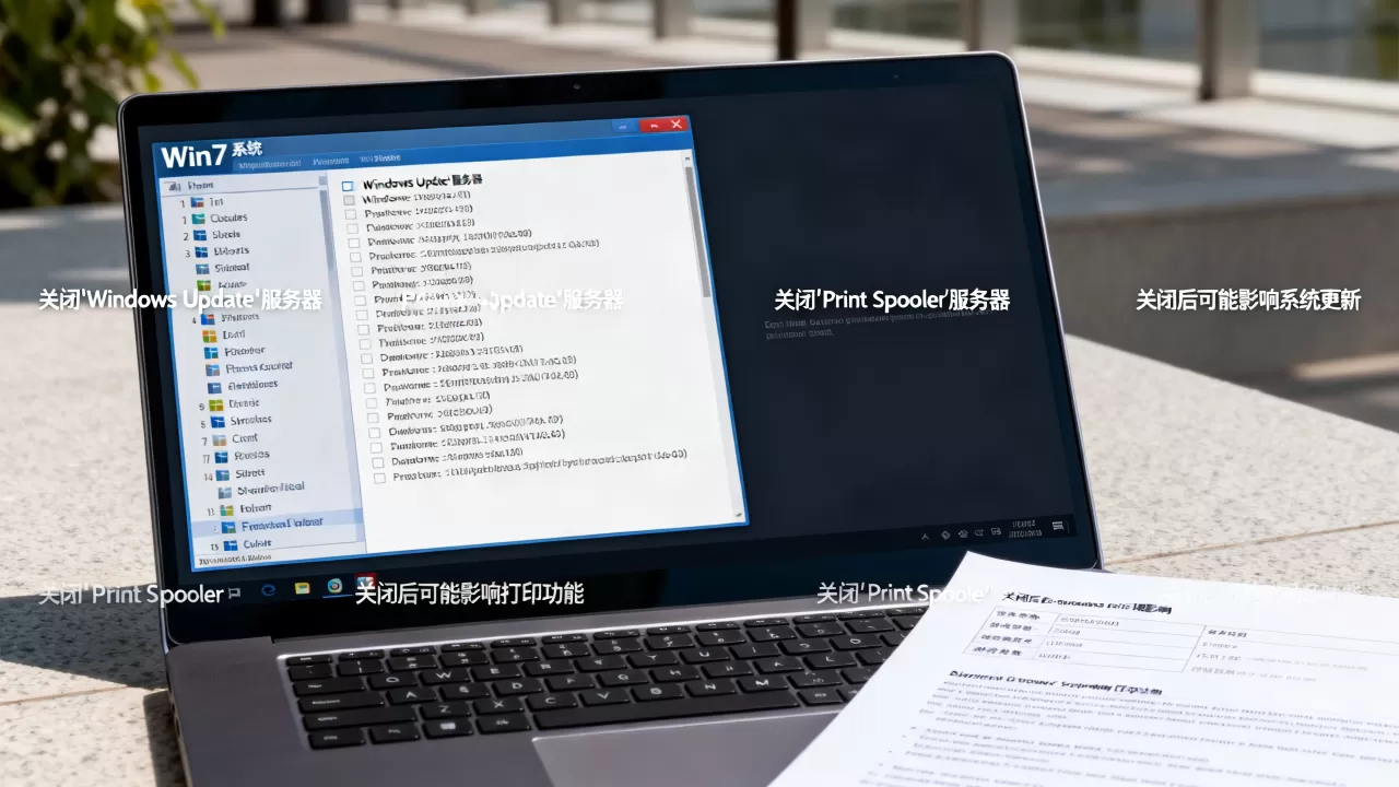 win7需要关闭哪些服务器？，关闭后有什么影响？