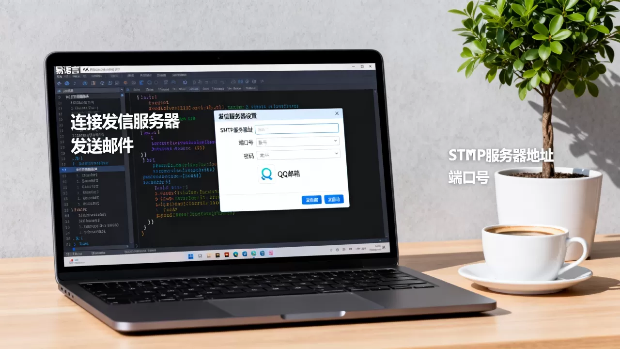 易语言连接发信服务器给QQ邮箱发邮件到底怎么办，怎么设置