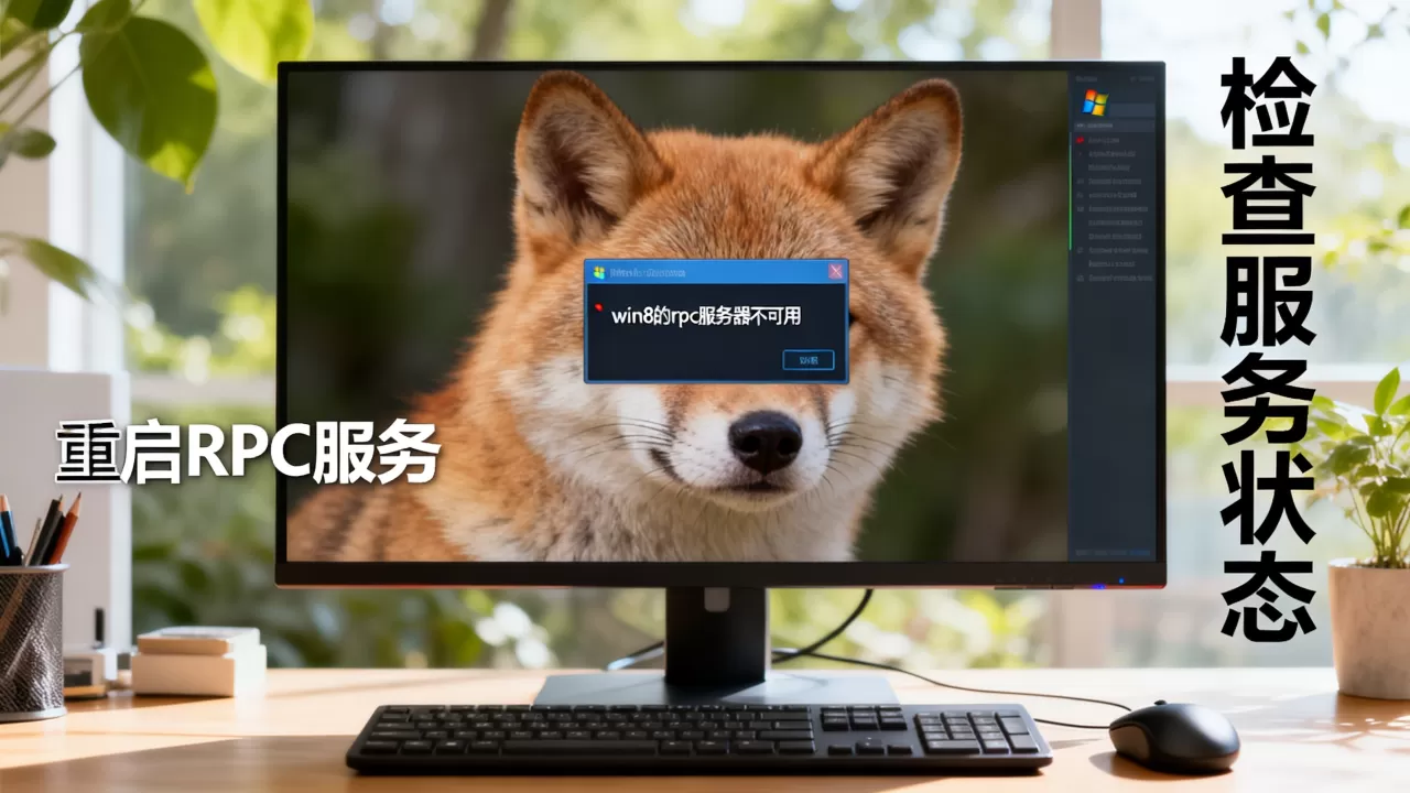 win8的rpc服务器不可用怎么办