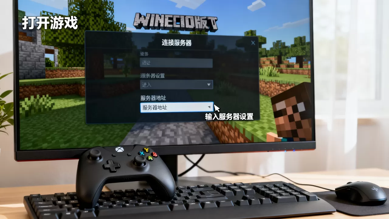我的世界Win10版怎么连接到服务器?,地址怎么填? 我的世界Win10版怎么连接到服务器?,地址怎么填?