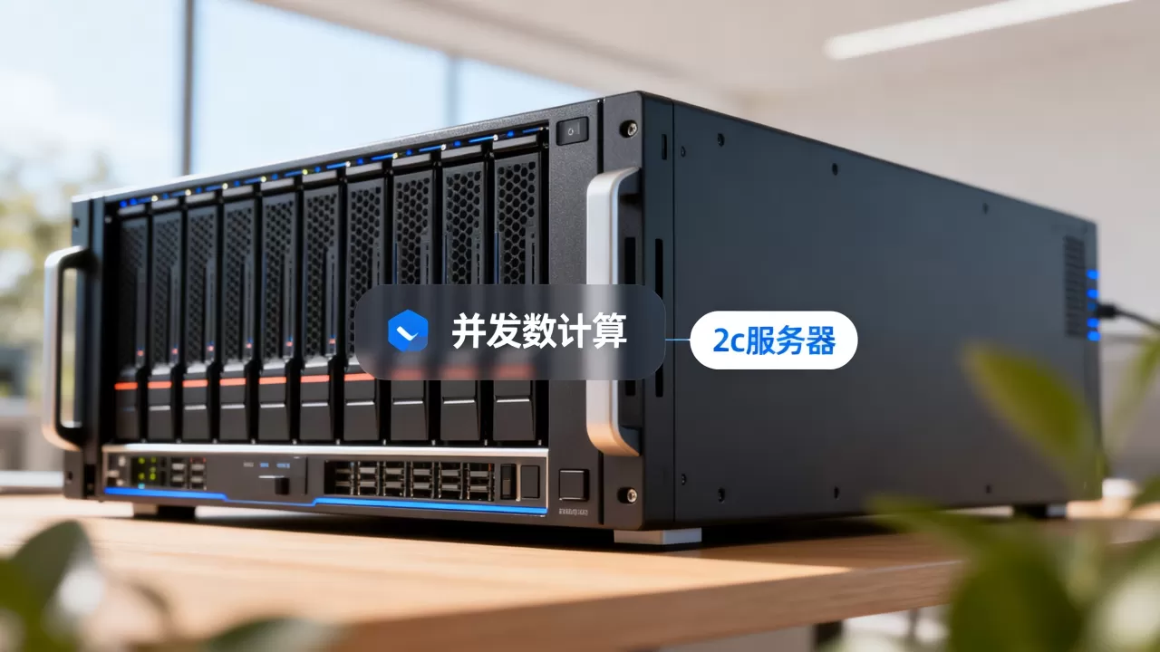 服务器2c到底能支持多少并发，并发数怎么计算？