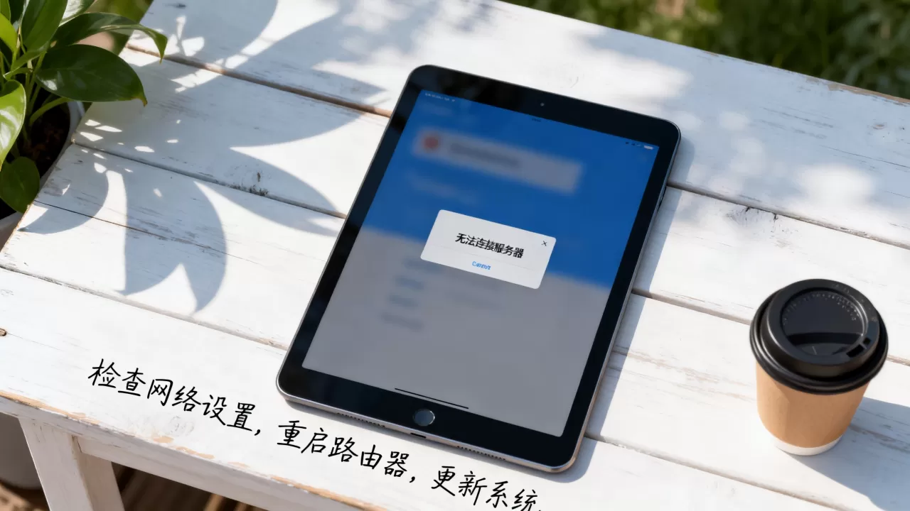 iPad一直显示无法连接服务器失败怎么办，ipad无法连接服务器原因？