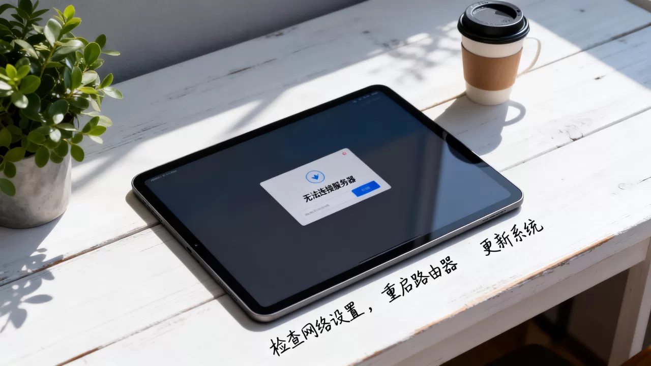 iPad一直显示无法连接服务器失败怎么办，ipad无法连接服务器原因？