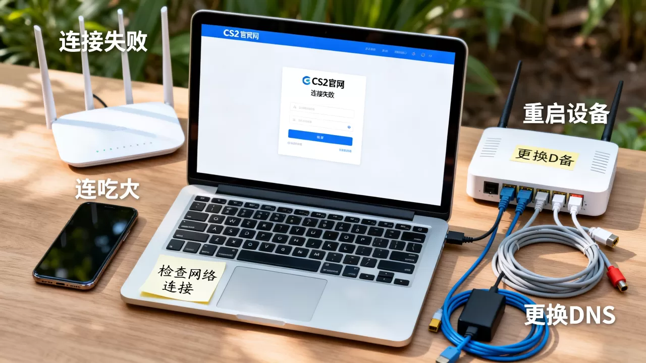 CS2无法访问官网服务器怎么处理，连接失败解决方法？