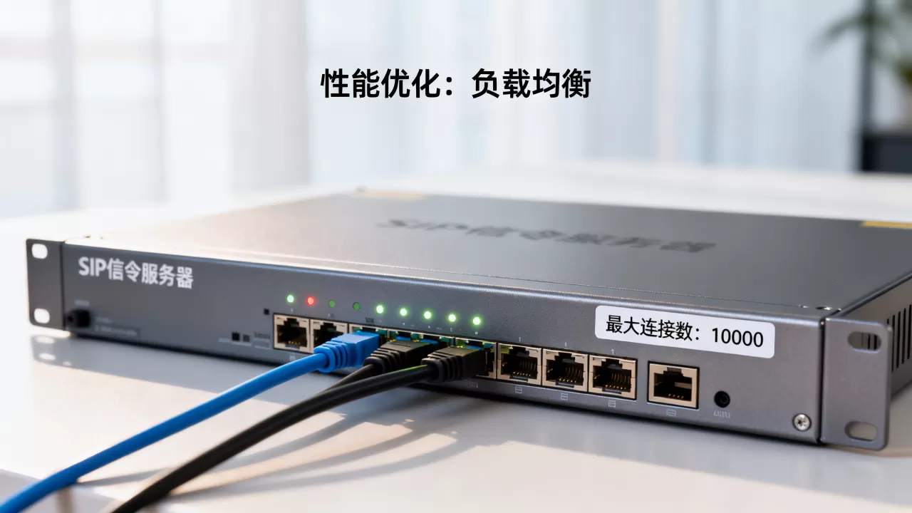 SIP信令服务器最大支持多少个连接，性能瓶颈怎么解决