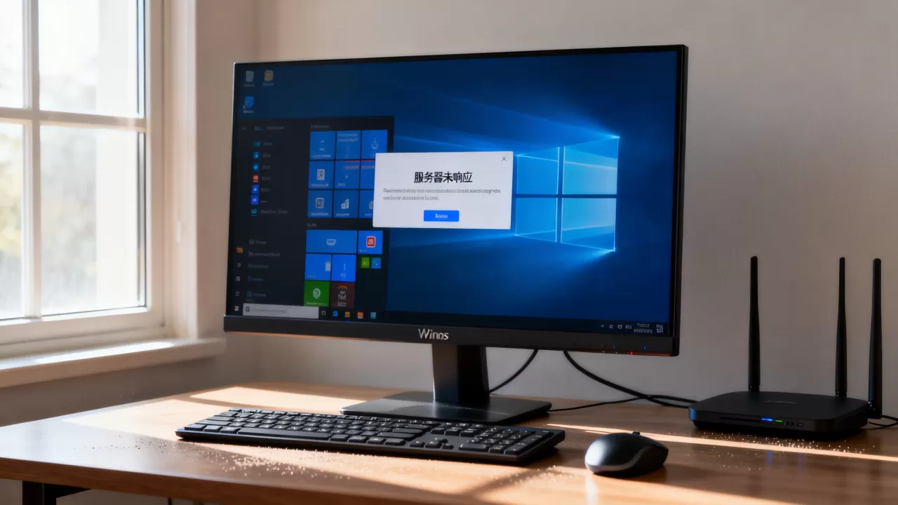 Win10玩LOL登陆服务器未响应怎么办，是什么原因？