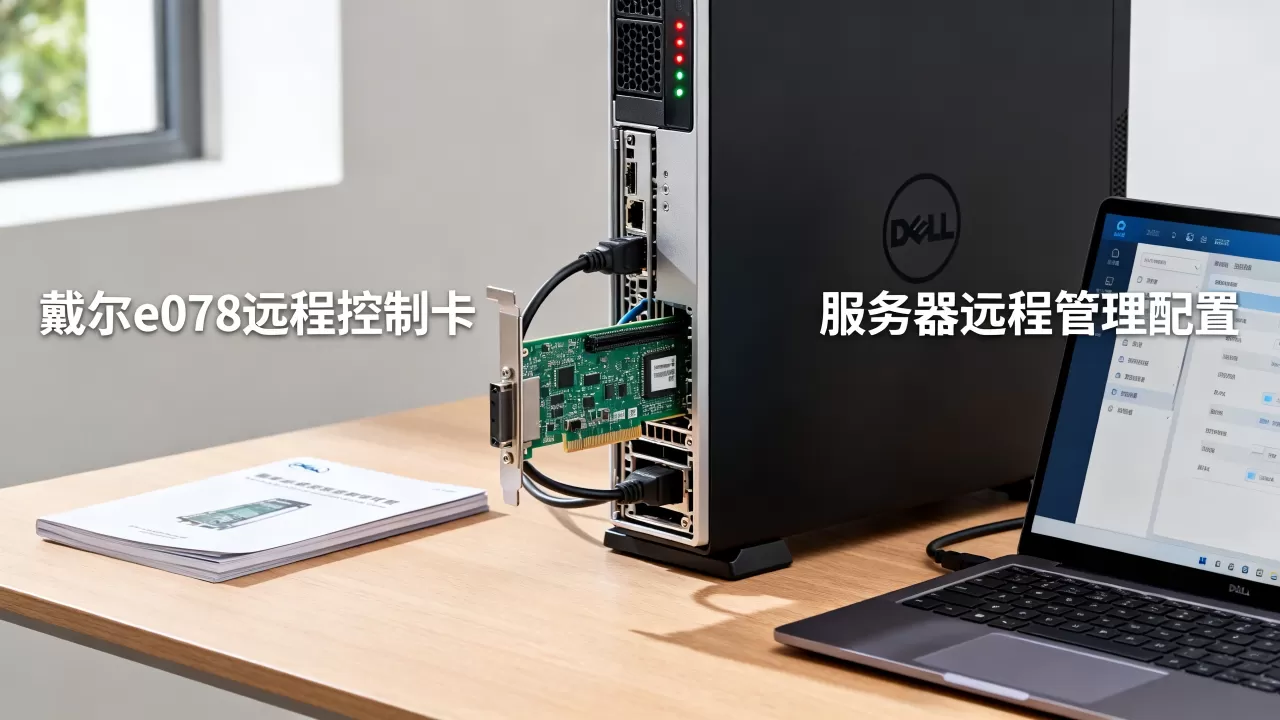戴尔e078远程控制卡如何使用？，服务器远程管理配置方法。