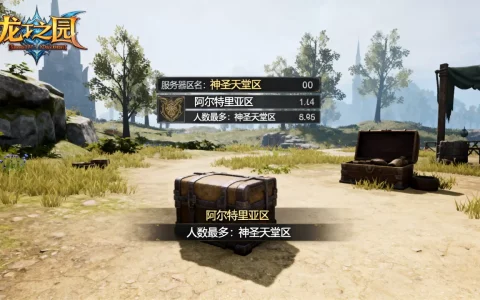 龙之谷的服务器有哪些区，哪个区人数最多？