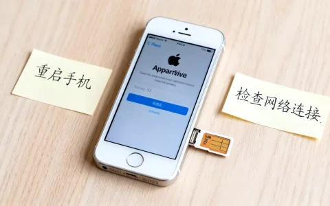 苹果5s手机为什么无法接通激活服务器，怎么解决？